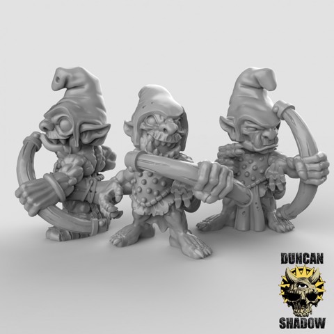 Image of Goblins with bows (Pre-supported)