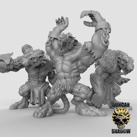 Image of Rat Ogres (pre supported)