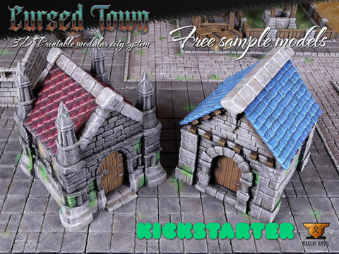 Image of Cursed Town - Small Houses - Free Sample
