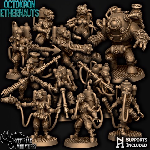 Image of Octokron Ethernaut Character Pack