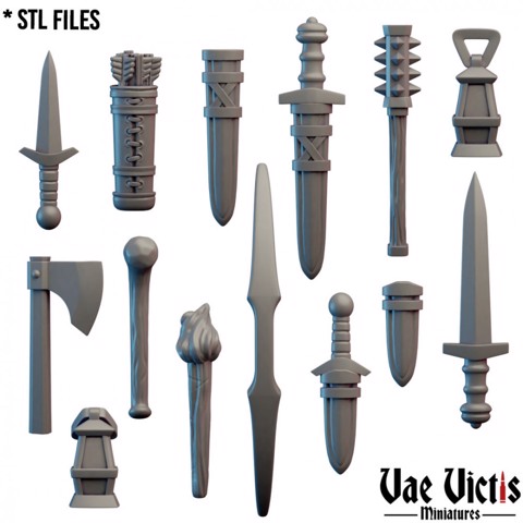 Image of Props : Weapons [PRE-SUPPORTED]