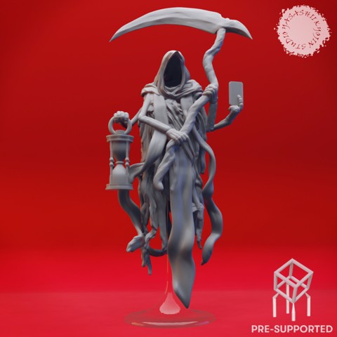 Image of Reaper Wraith - Book of Beasts - Tabletop Miniature (Pre-Supported)