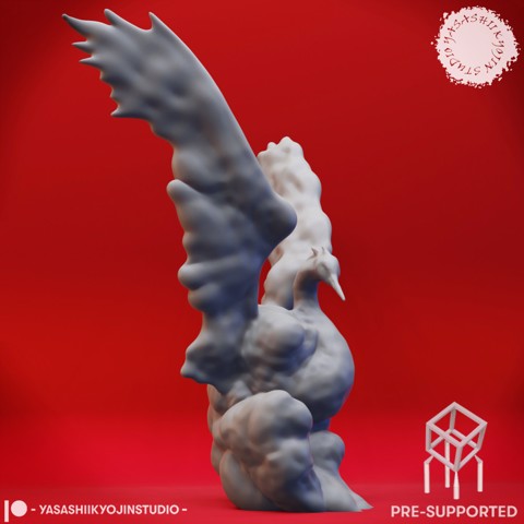 Image of Air Elemental - Tabletop Miniature (Pre-Supported)