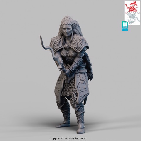 Image of Githyanki Knight - 32mm and 75mm