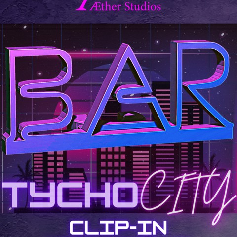 Image of AETYCH3 – Tycho City Clip-in Neon Signs