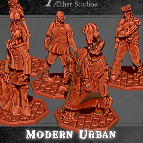 Image of AEURBN6 – Modern Urban Zombies