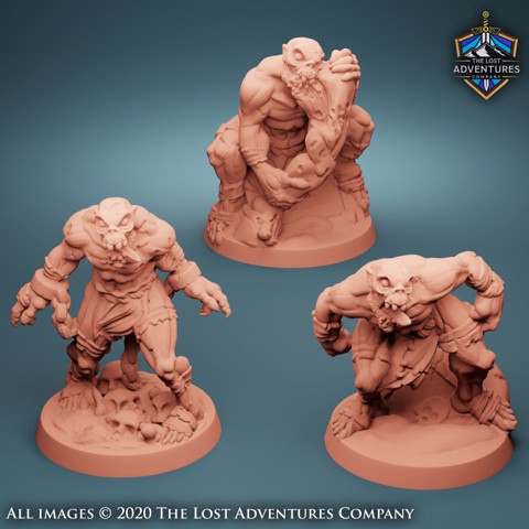 Image of Ghouls (Set of 3) (Pre-Supported)