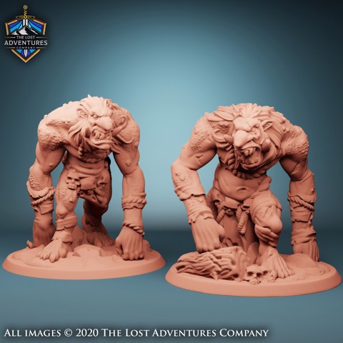 Image of Trolls (Set of 2) (Pre-Supported)
