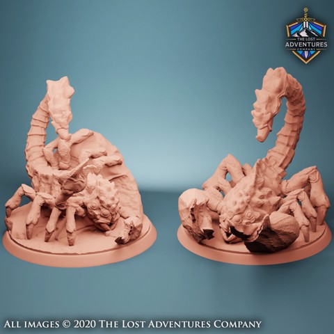 Image of Giant Scorpions (Set of 2) (Pre-Supported)