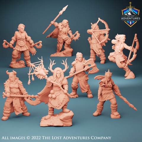 Image of Snow Orc Stalkers (Set of 8)