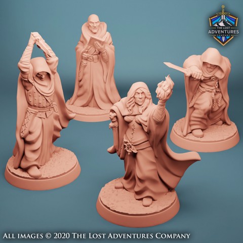Image of Cultists (Set of 4) (Pre-Supported0