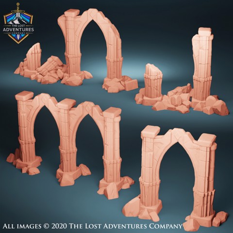 Image of Archways (Set of 4)
