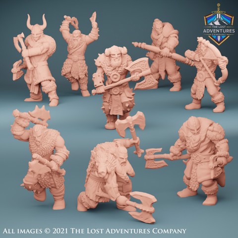 Image of Snow Orcs (Set of 8)