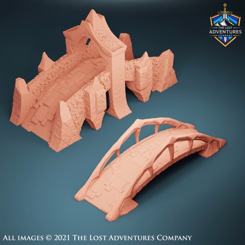 Image of Lava Bridges (Set of 2)