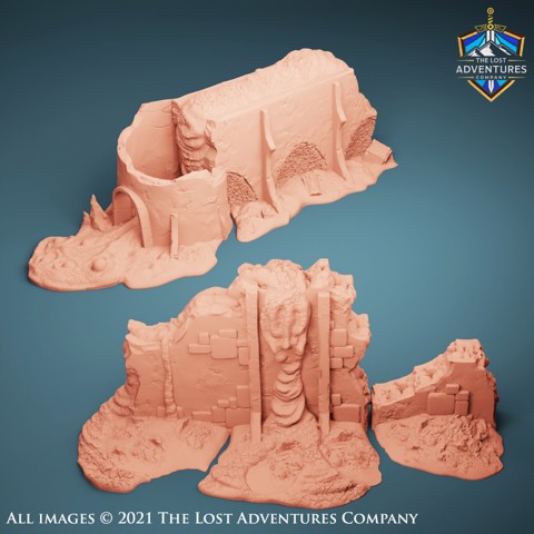 Image of Lava Walls (Set of 2)