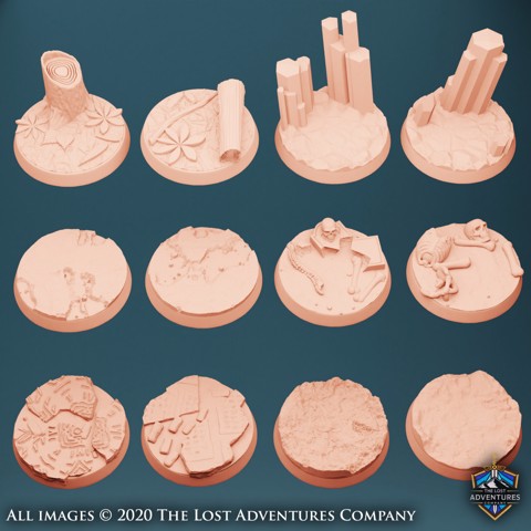Image of Themed Bases (Set of 10)