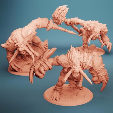 Image of Forest Troll Reavers (Set of 3)