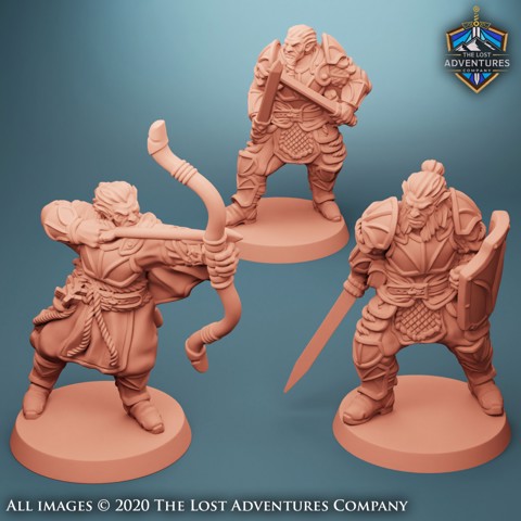 Image of Hobgoblins (Set of 3) (Pre-Supported)