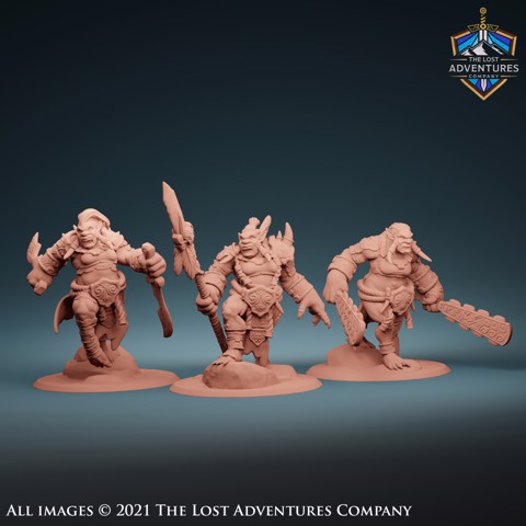 Image of Amberhusk Troll Hunters (Set of 3)