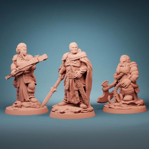 Image of Dragon Hunters Miniatures Set