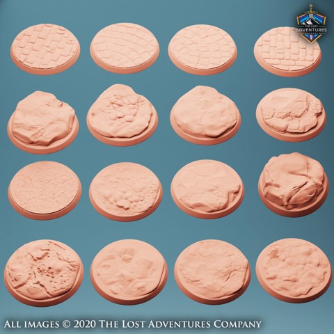 Image of Variety Bases (Set of 16)