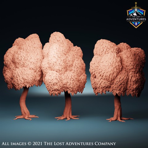 Image of Birch Trees (Set of 2)
