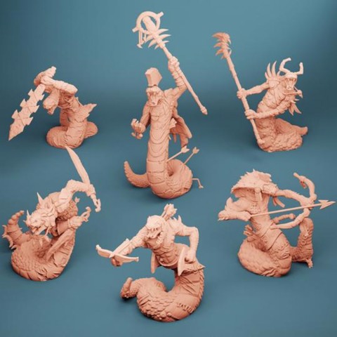 Image of Undead Ti-Khal (Set of 6)