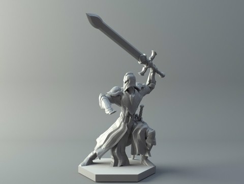 Image of Warrior - D&D miniature