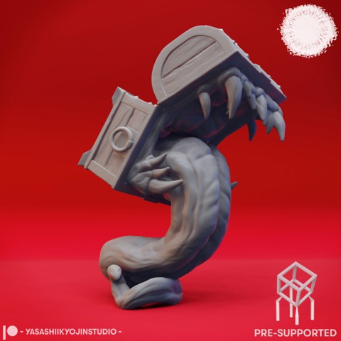 Image of Lunging Mimic - Book of Beasts - Tabletop Miniature (Pre-Supported)
