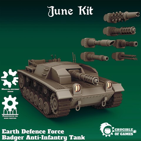 Image of Badger Infantry Support Tank