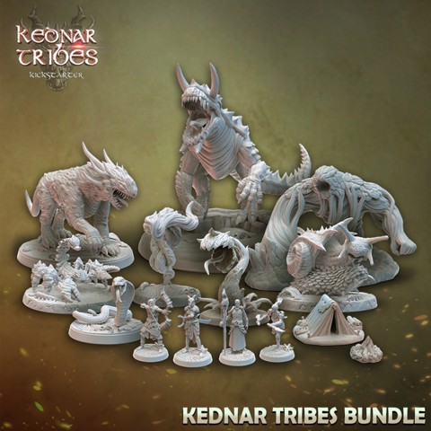 Image of Kednar Tribes bundle (full campaign)