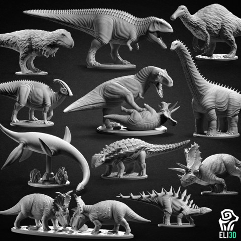 Image of Dinosaur Bundle - Prehistoric Life Vol. 2