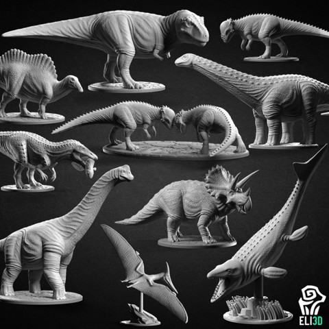 Image of Dinosaur Bundle - Prehistoric Life Vol. 1