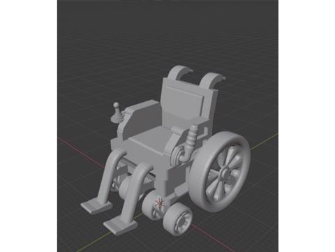 Image of Wheelchair - Tabletop miniatures