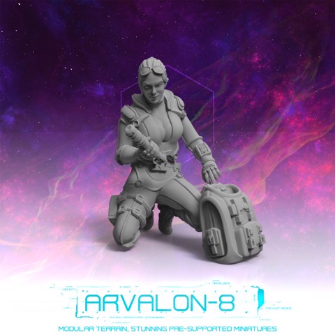 Image of Arvalon 8 Crews: Crew 8-3 Rayina "Hex"