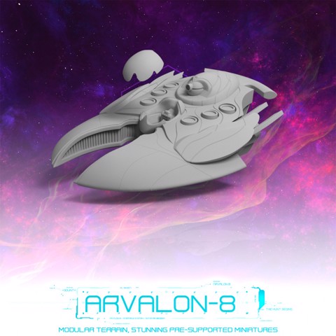Image of Arvalon-8 Space Fleet: The Marauder