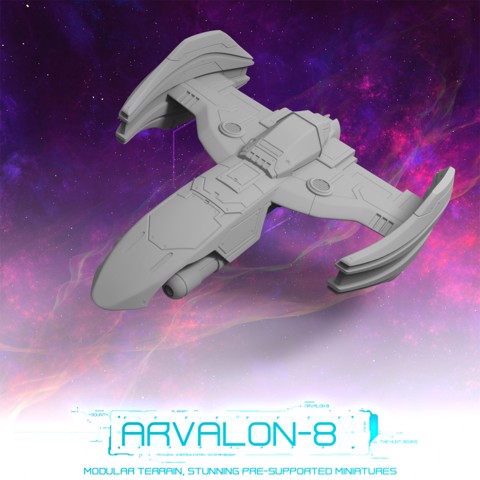Image of Arvalon-8 Space Fleet: X-Calibur