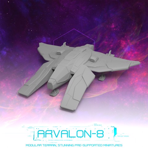 Image of Arvalon-8 Space Fleet: The Z1 Chimera