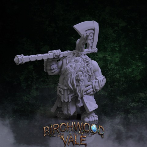 Image of Birchwood Vale Heroes Ungrim Mallakson