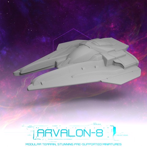 Image of Arvalon-8 Space Fleet: The Falcon
