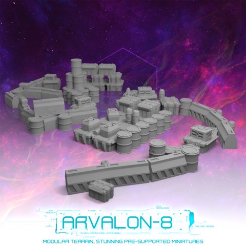 Image of Arvalon-8 Barricades and Supplies
