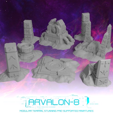 Image of Arvalon-8 Ancient Alien Ruins