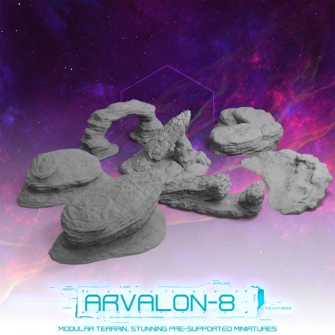 Image of Arvalon-8 Desert Rocks