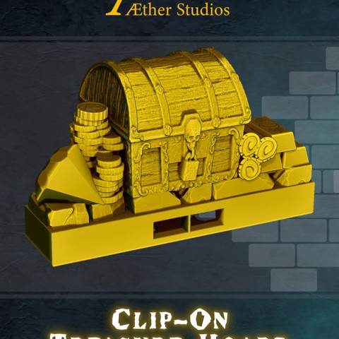 Image of AECLIP5 – Clip On Treasure Hoard