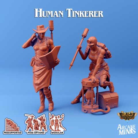 Image of Human Tinkerer - Scrapper Pirates