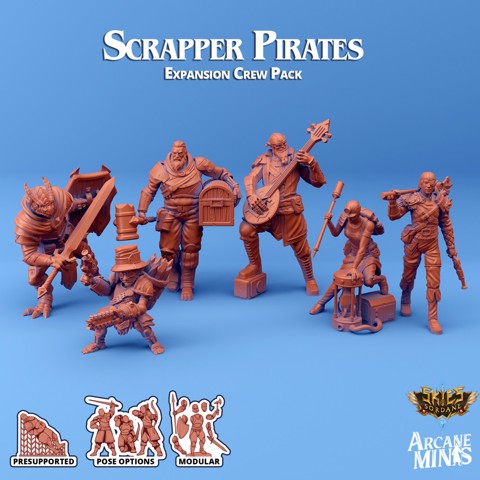 Image of Scrapper Pirates - Expansion Crew