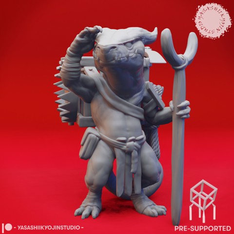 Image of Kobold Trapper - Tabletop Miniature (Pre-Supported)