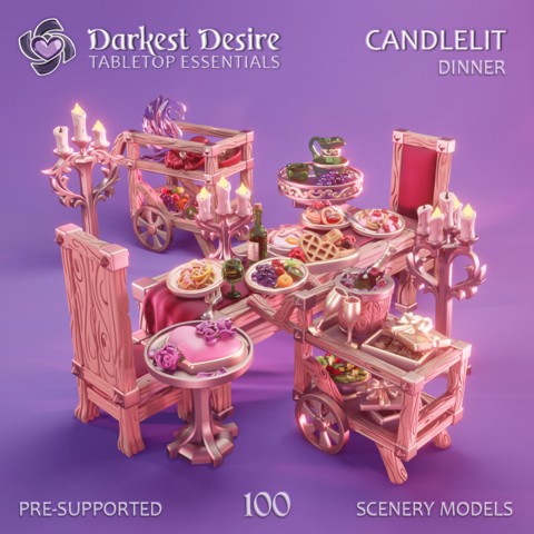 Image of Candlelit Dinner - Full Set