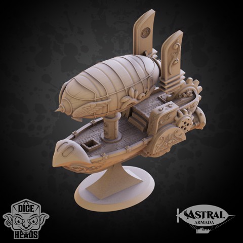 Image of Steam Punk Airship Astral Ship (Large Version)
