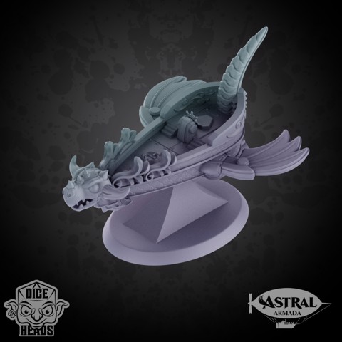 Image of Dragon Yacht Astral Ship (miniature version)